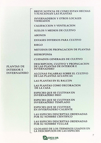Plantas De Interior E Invernadero, Descripción Y Cultivo