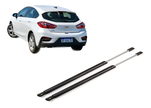 Kit X2 Amortiguador Porton Baul Trasero Chevrolet Cruze 1.4