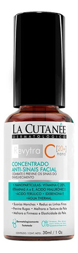 Sérum Vitamina C Para O Rosto 20%-revytra C20 Nano Clareador Momento de aplicação Dia/Noite Tipo de pele Normal