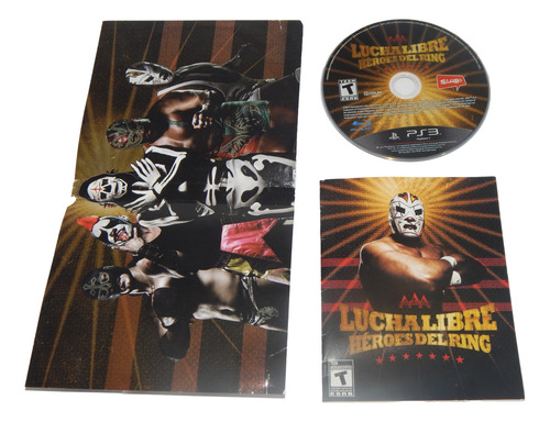 Aaa Lucha Libre Heroes Del Ring - Ps3 (Usado)