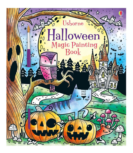 Libro: Libro De Pintura Mágica De Halloween: Un Libro Espelu