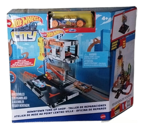 Pista Hot Wheels City Taller De Reparaciones Mattel Hdr25