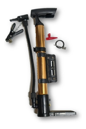 Imagen 3 de 6 de Kit Inflador Herramientas Parches Bici Proo Motoscba
