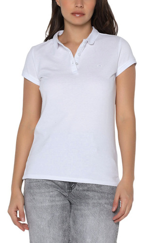 Playera Tipo Polo Rewind Para Mujer