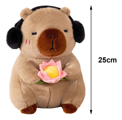 . Lindo Animal De Peluche, Juguete For Dormir, Caqui 25cm