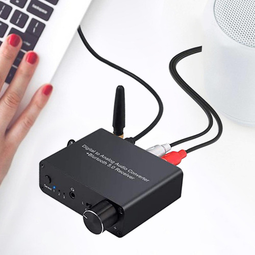 Conversor Áudio Analógico 192khz Dac, Conversor