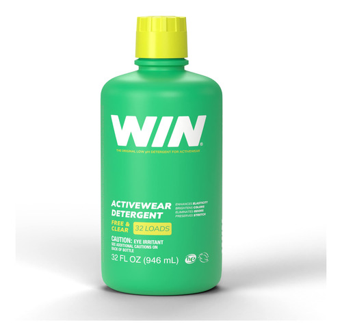 Win Sports Detergent, Lavado De Rendimiento Para Tejidos Dep