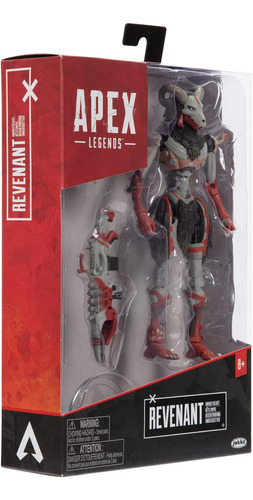 Figura de Colección Apex Legends Revenant Bestia Profana 6" con 25 puntos de Articulación
