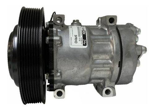 Compressor Ar Sanden Volvo 7h15 Passante 8pk 24v