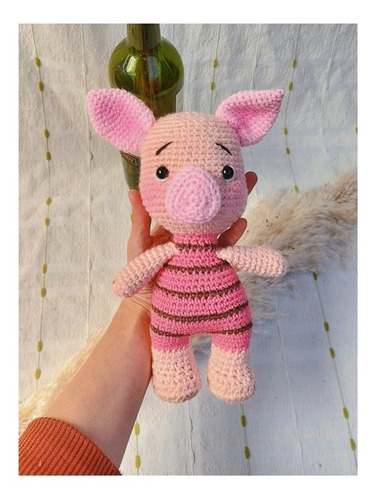 Piglet Nueva Tejida A Crochet 