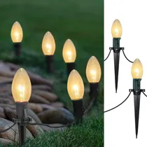 Comprar Luz Camino Navidad Para Exterior 38 Pie Conectabl C9 25