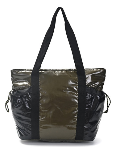 Bolso Shopper Juvenil Negro Hiker Con Bolsillos Skora Ultra