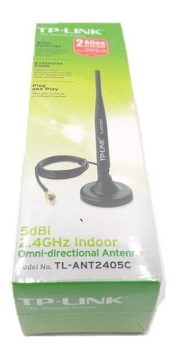 Antena Tp-link Tl-ant2405c 5dbi 2.4 Ghz Omni-directional