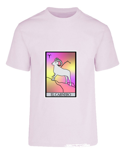 Playera Signo Zodiacal Aries - El Carnero - Zodíaco