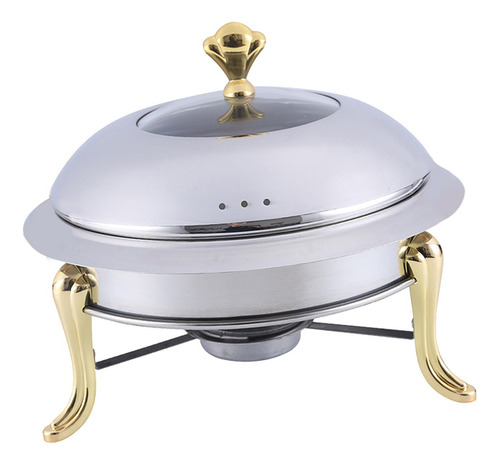 Catering Warmer Set Calentadores De Alimentos Dorado