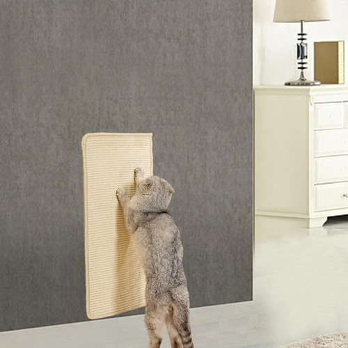 Cat Scratch Mat Juguete Interactivo Sisal Scratching Pad