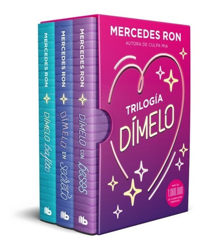 Estuche Trilogia Dimelo, De Mercedes Ron., Vol. 1,2,3. Editorial Ediciones B, Tapa Blanda, Edición Original En Español, 2022