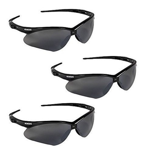 3 Pares Jackson Nemesis 3000356 Gafas De Seguridad Negro Esp