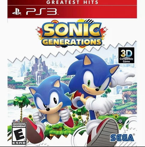 Sonic Generations Sega Ps3 Físico Sin Uso!