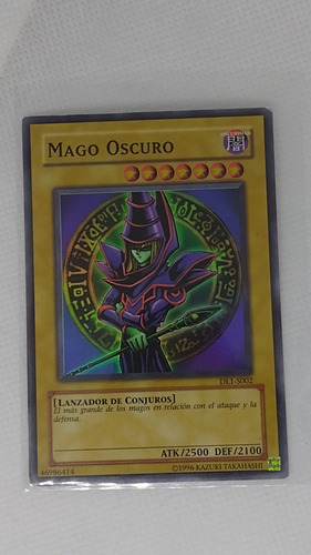 Dark Magician Mago Oscuro Dl1-s002 Super Yugioh