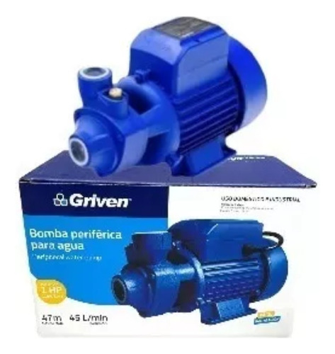 Bomba De Agua 1hp Griven Qb-80-ven