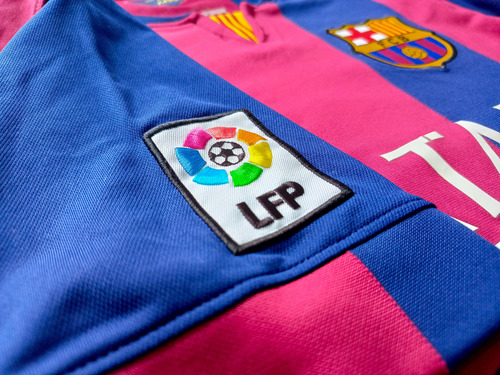 Camiseta Titular Fc Barcelona, Temporada 2014, 4 Rakitic (Usado)