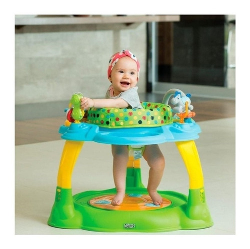 2 Centros De Atividade Playmove 360 Green Blue - Burigotto