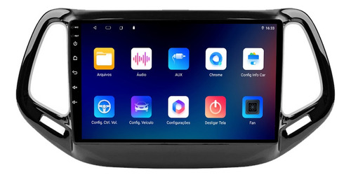 Multimidia Compass 17/21 9p Adak Octacore Carplay 4g 64gb