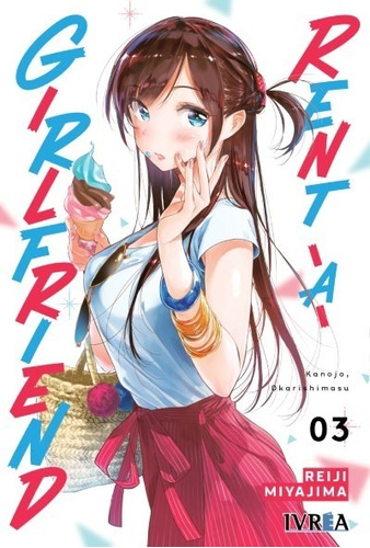 Manga Rent A Girlfriend Tomo 03 - Ivrea