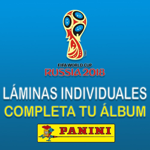 Mundial Rusia 2018 - Panini - Laminas Sueltas