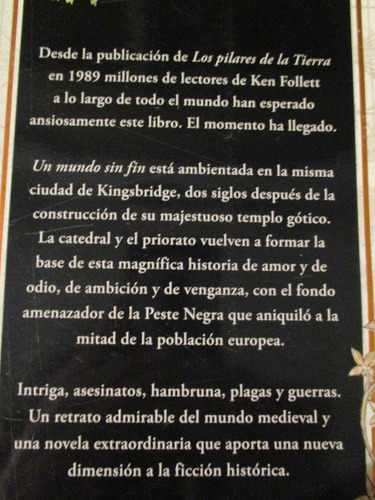 Imagen 5 de 5 de Ken Follett - Un Mundo Sin Fin