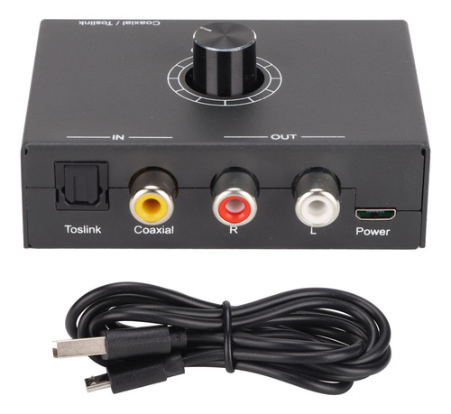 Convertidor Digital A Analógico De 192 Khz Adaptador De