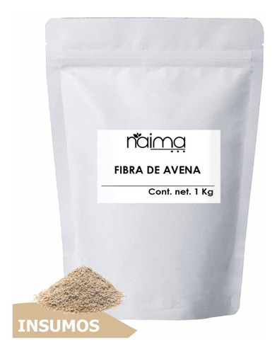 Fibra De Avena 100% Pura 1 Kg Grain Millers