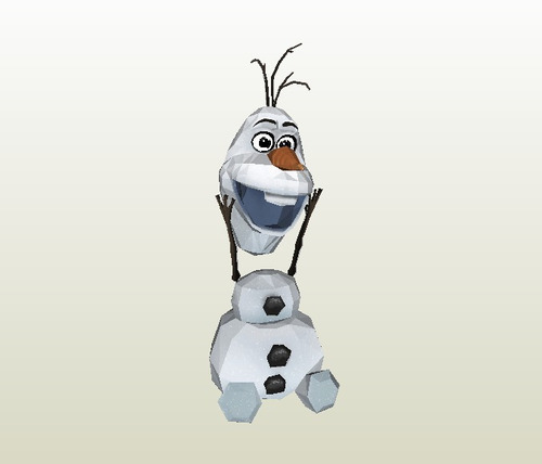 Planos Figura De Olaf - Frozen Disney Princesa Elsa Mickey