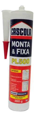 Cola Monta E Fixa Pl500 Henkel 360g