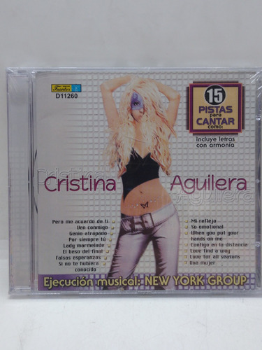 Karaoke Cristina Aguilera Cd Nuevo