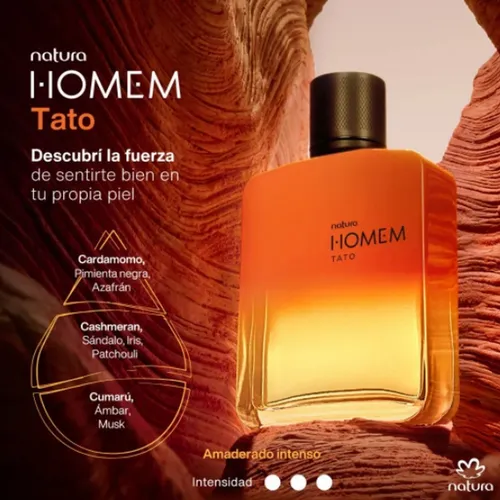 Perfume Para Hombre Natura Homem Tato Edp Masculino 100 Ml