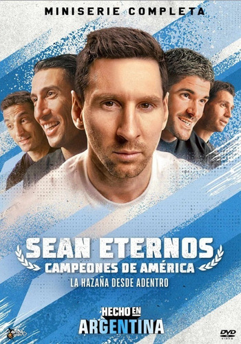 Sean Eternos Campeones De America 2022 Netflix Dvd