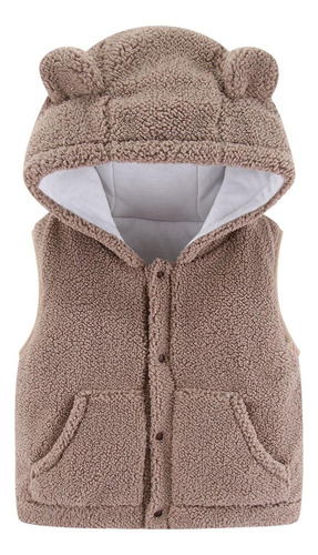 Chaleco Polar Sin Mangas P Coat Para Bebés, Niños Y Niñas, B