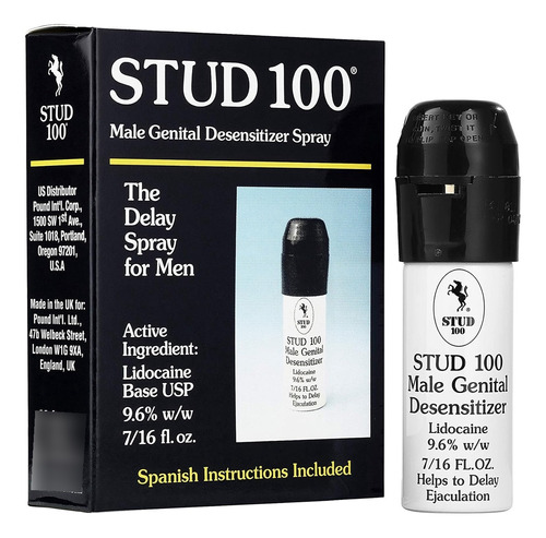 Retardante Para Hombre Stud 100 Spray Original No Copia