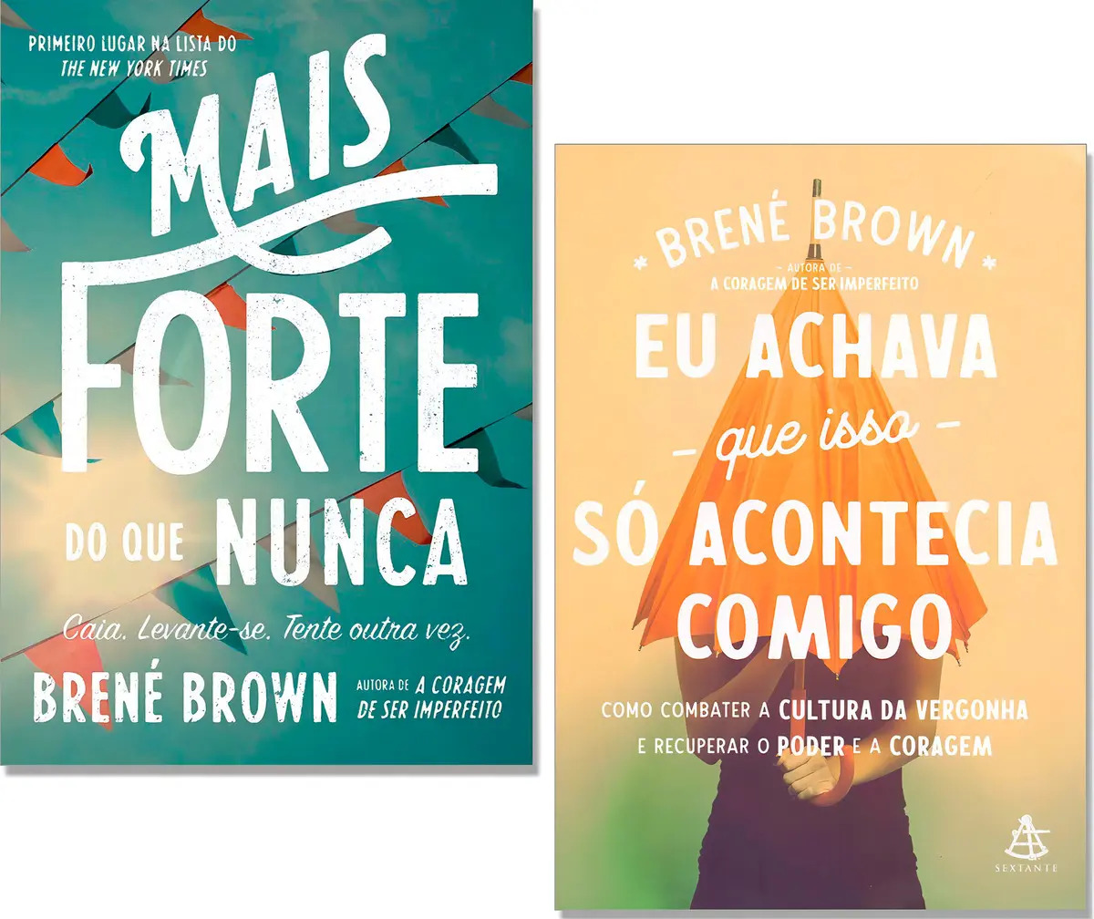 Mais Forte Do Que Nunca: Caia. Levante-se. Tente Outra Vez., De Brown, Brené. Autoajuda, Vol. 2. Editorial Gmt Editores Ltda., Capa Mole, Edição 1 Em Português, 2016