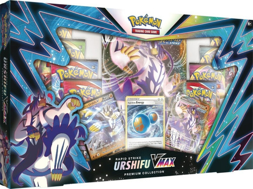 Cartas Pokémon Collection Box  Urshifu Vmax 