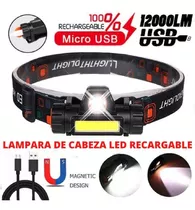 Comprar Super Lampara De Cab... Led Recargable Bateria 18650