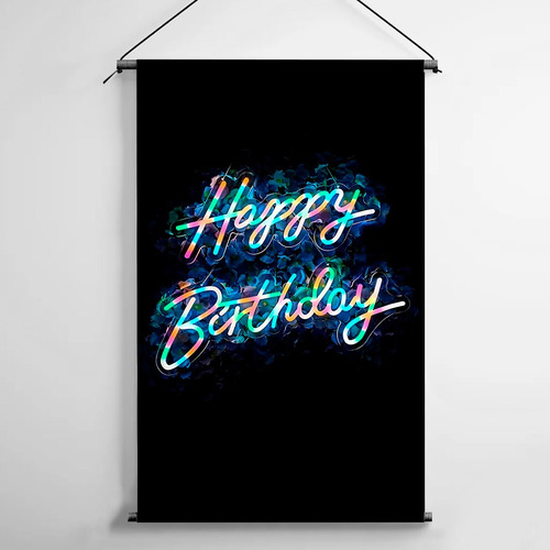 Pendón Pancarta Personalizable Marca Diseño 50x100cms Kt8p