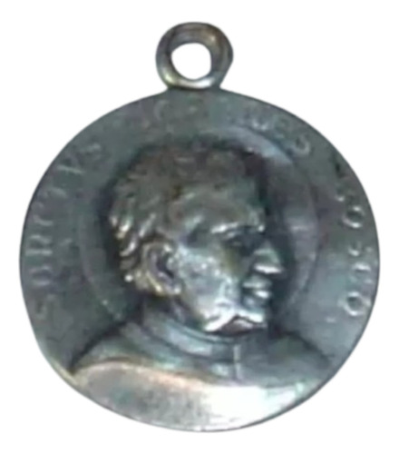Medalha Sacra Pingente Don Bosco N. Sra. Auxiliadora 16mm *