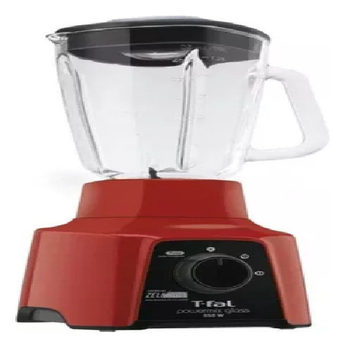 Licuadora T-fal Powermix Ln283fmx Vidrio 550w 110v 1.75lts Color Rojo