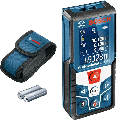 Medidor De 50 M Con Bluetooth Bosch Glm 50 C