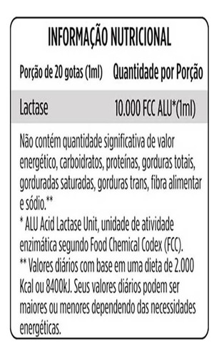 Kit de 3 gotas para descomponer la lactosa, enzima lactasa, 15 ml, sabor sin sabor