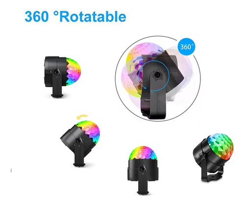 Lampara Led Rgb Giratoria Tianlai 3w 120° Empotrable