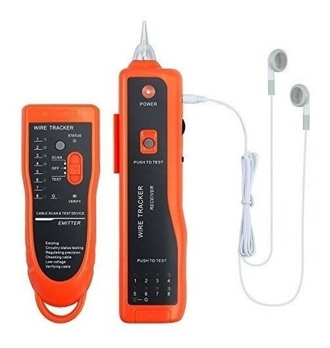 Generador De Tono Chicharra Lan Tester Rj11 Rj45 Jw-360